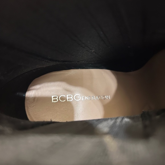 BcbgGeneration Agnes harness animal print synthetic material booties - Picture 8 of 12